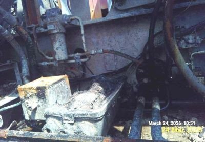 Damaged Sany SCS800A Crawler Crane capacity of 80 Ton